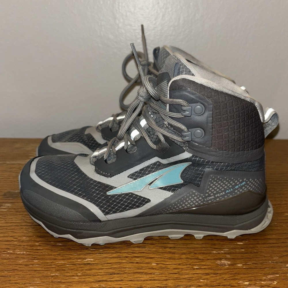 Altra Lone Peak All Weather Hiking Boots Shoes Womens 5.5 Barefoot Gorpcore